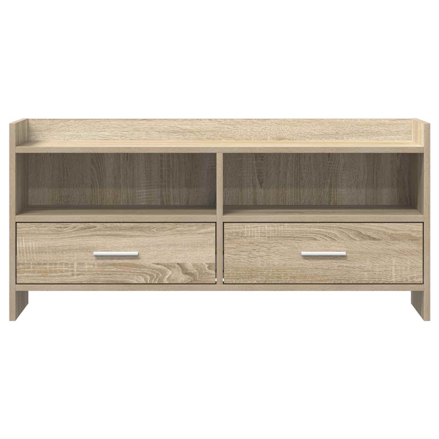 TV-skab 100 x 33 x 47 cm Sonoma-eg Konstrueret træ