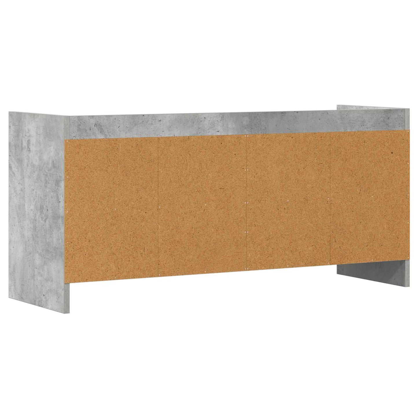 TV-skab 100 x 33 x 47 cm Betongrå Konstrueret træ