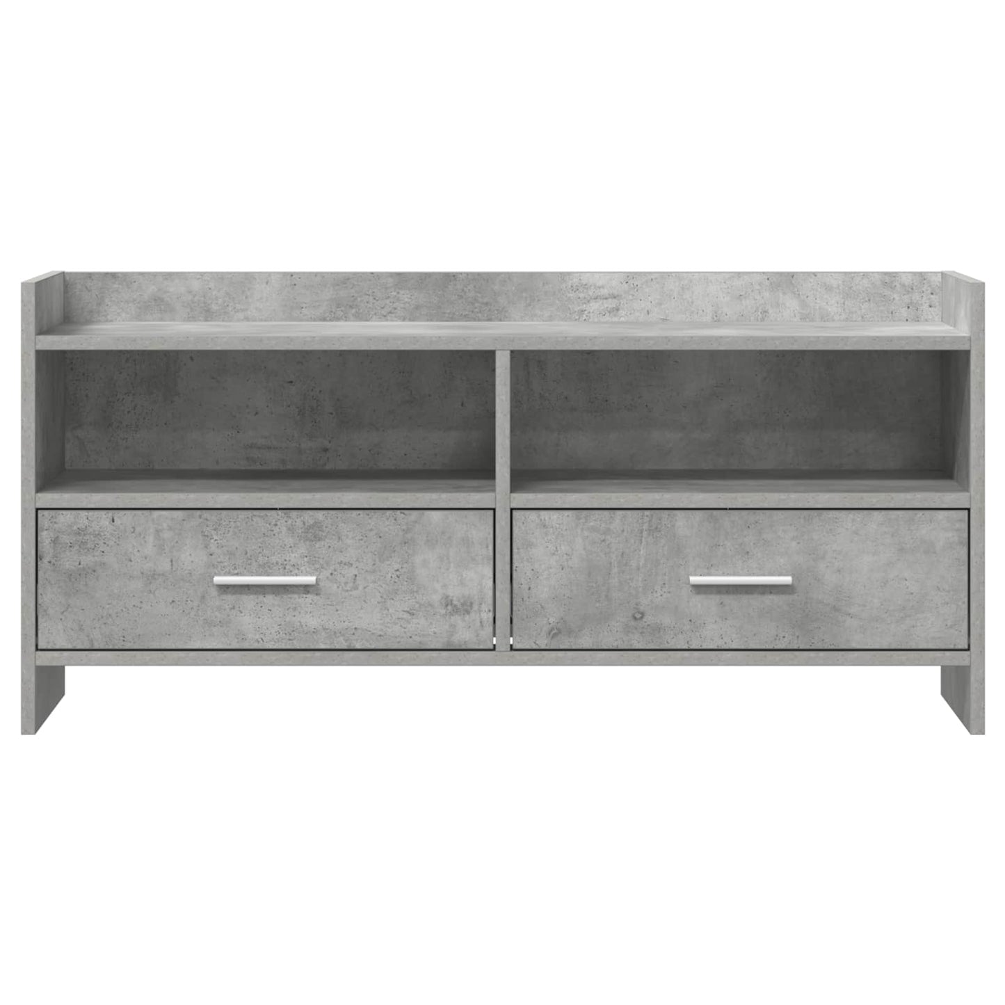 TV-skab 100 x 33 x 47 cm Betongrå Konstrueret træ