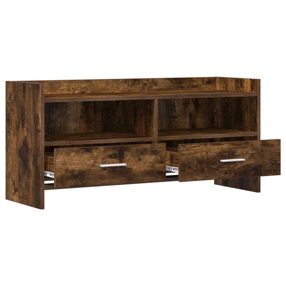 TV-skab 100 x 33 x 47 cm Røget eg Konstrueret træ