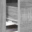 TV-skab 100 x 33 x 47 cm Grå Sonoma Konstrueret træ