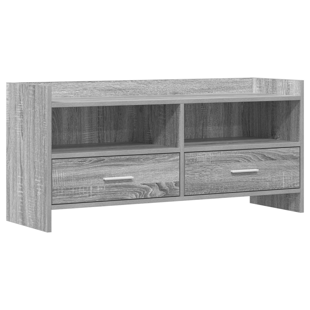 TV-skab 100 x 33 x 47 cm Grå Sonoma Konstrueret træ