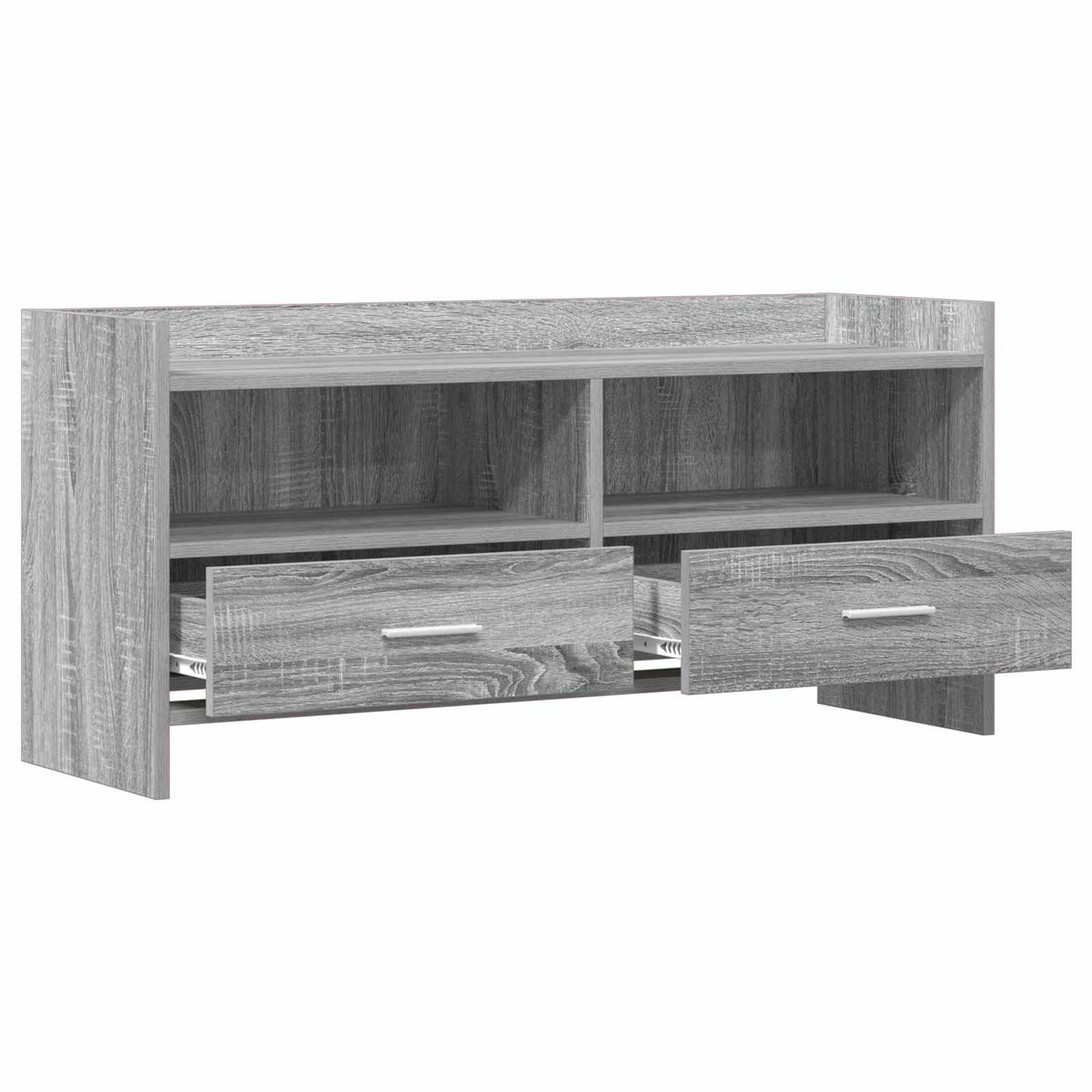 TV-skab 100 x 33 x 47 cm Grå Sonoma Konstrueret træ