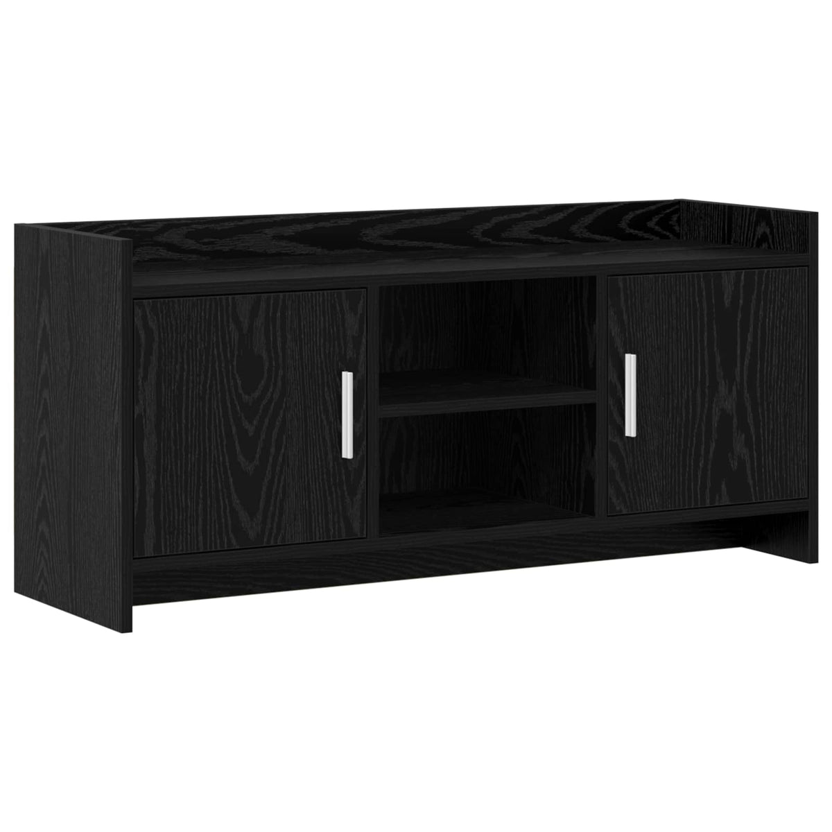TV-skab 102 x 33 x 47 cm Sort eg Konstrueret træ