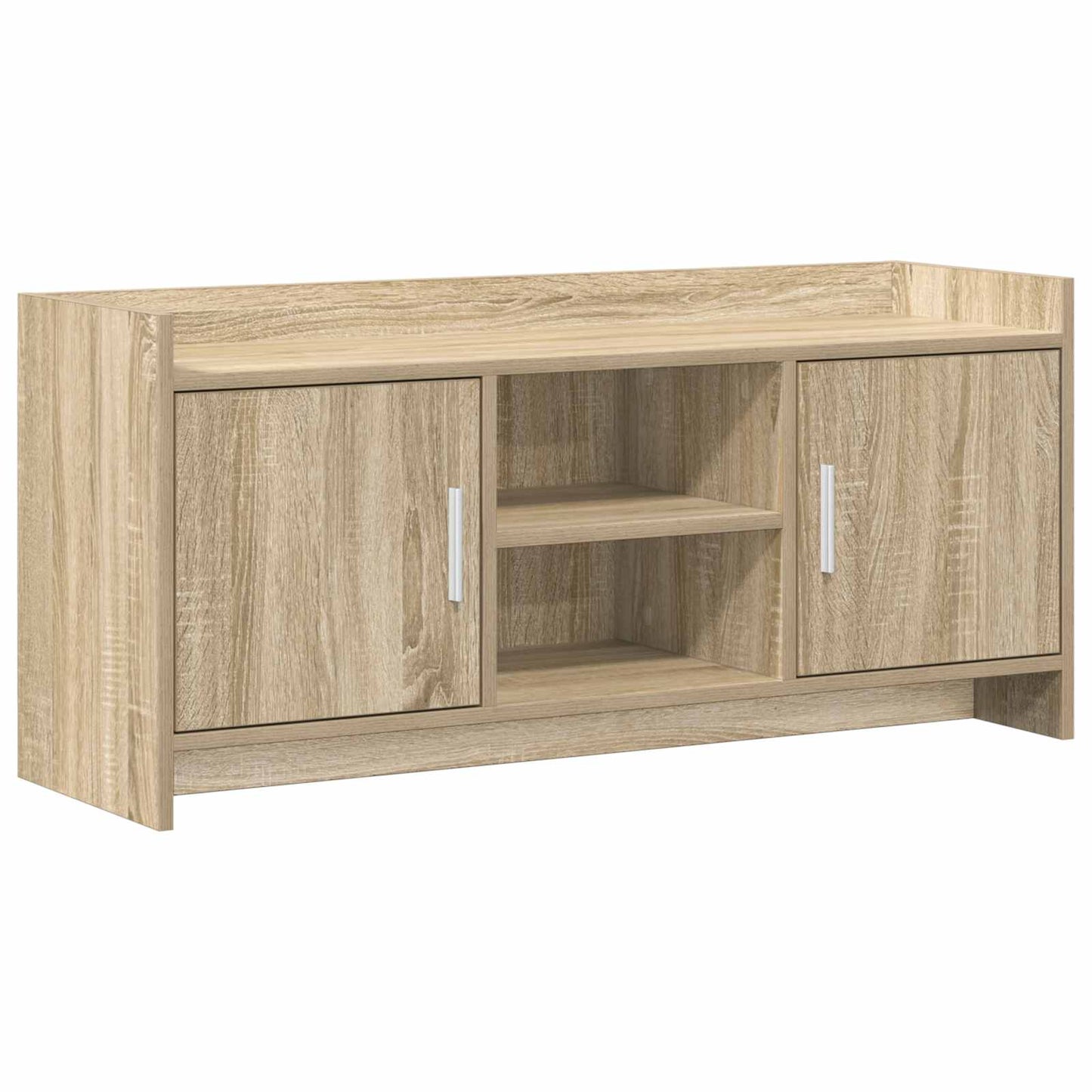 TV-skab 102 x 33 x 47 cm Sonoma-eg Konstrueret træ