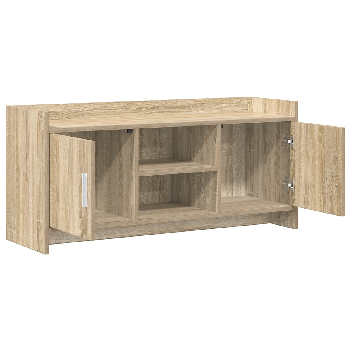 TV-skab 102 x 33 x 47 cm Sonoma-eg Konstrueret træ