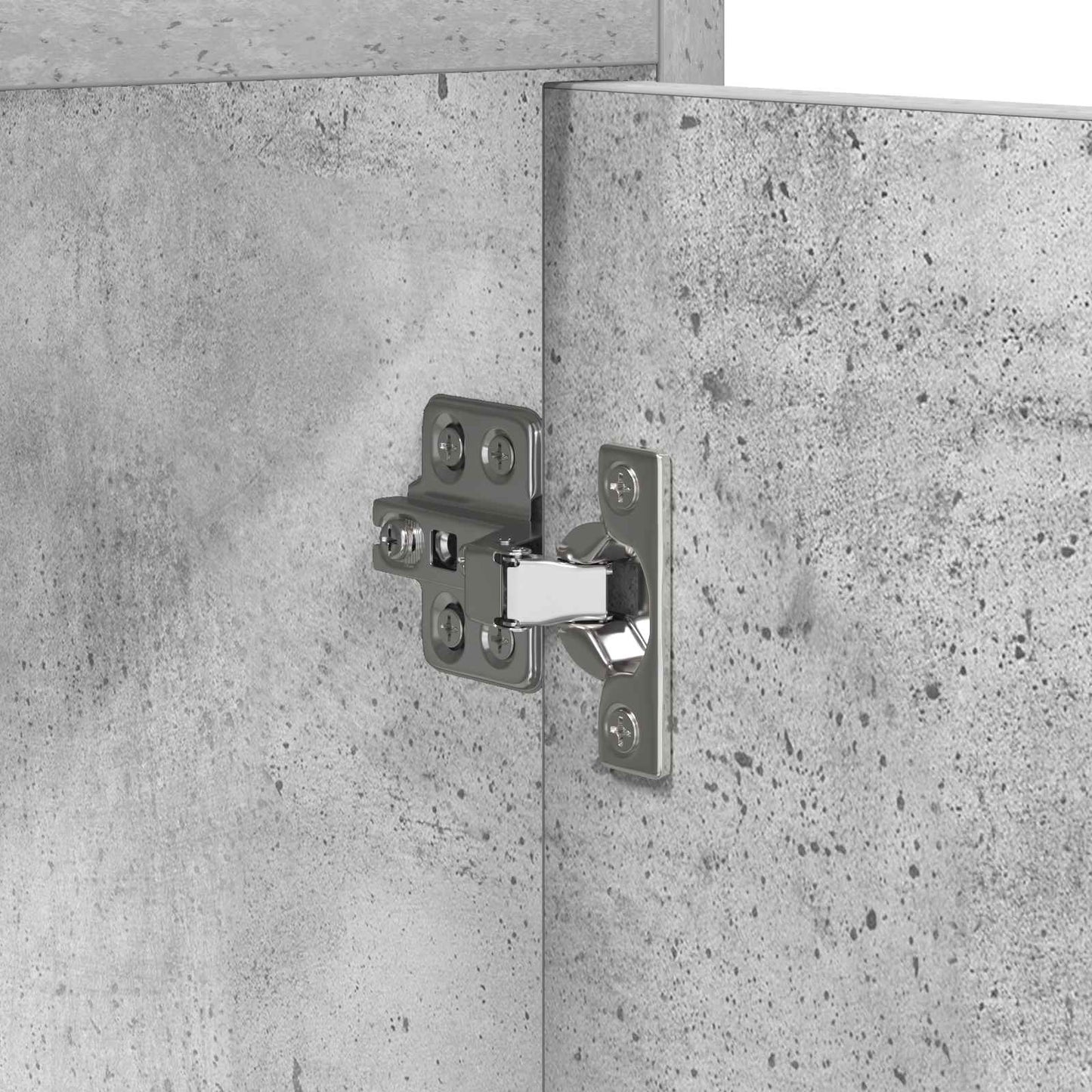 TV-skab 102 x 33 x 47 cm Betongrå Konstrueret træ