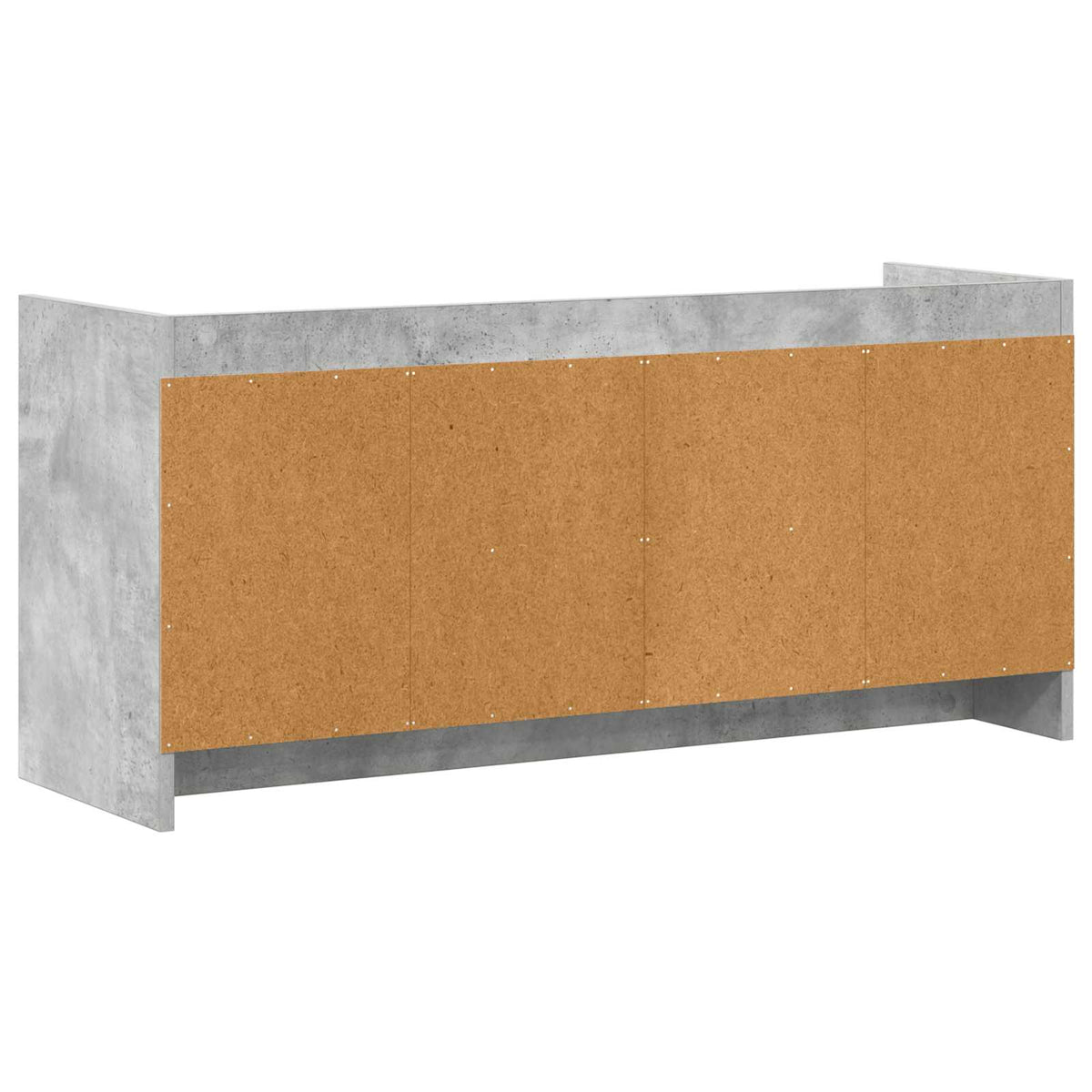 TV-skab 102 x 33 x 47 cm Betongrå Konstrueret træ