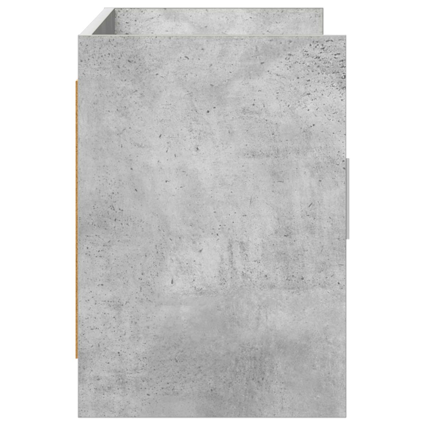 TV-skab 102 x 33 x 47 cm Betongrå Konstrueret træ