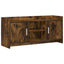 TV-skab 102 x 33 x 47 cm Røget eg Konstrueret træ