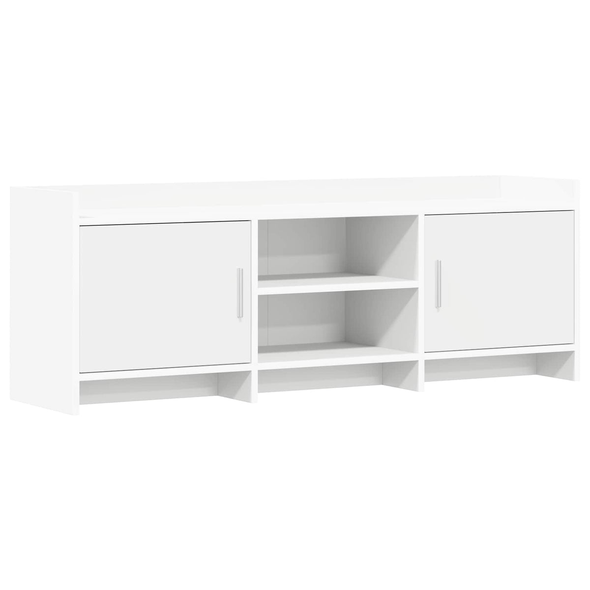 TV-skab 130 x 33 x 47 cm Hvid Konstrueret træ