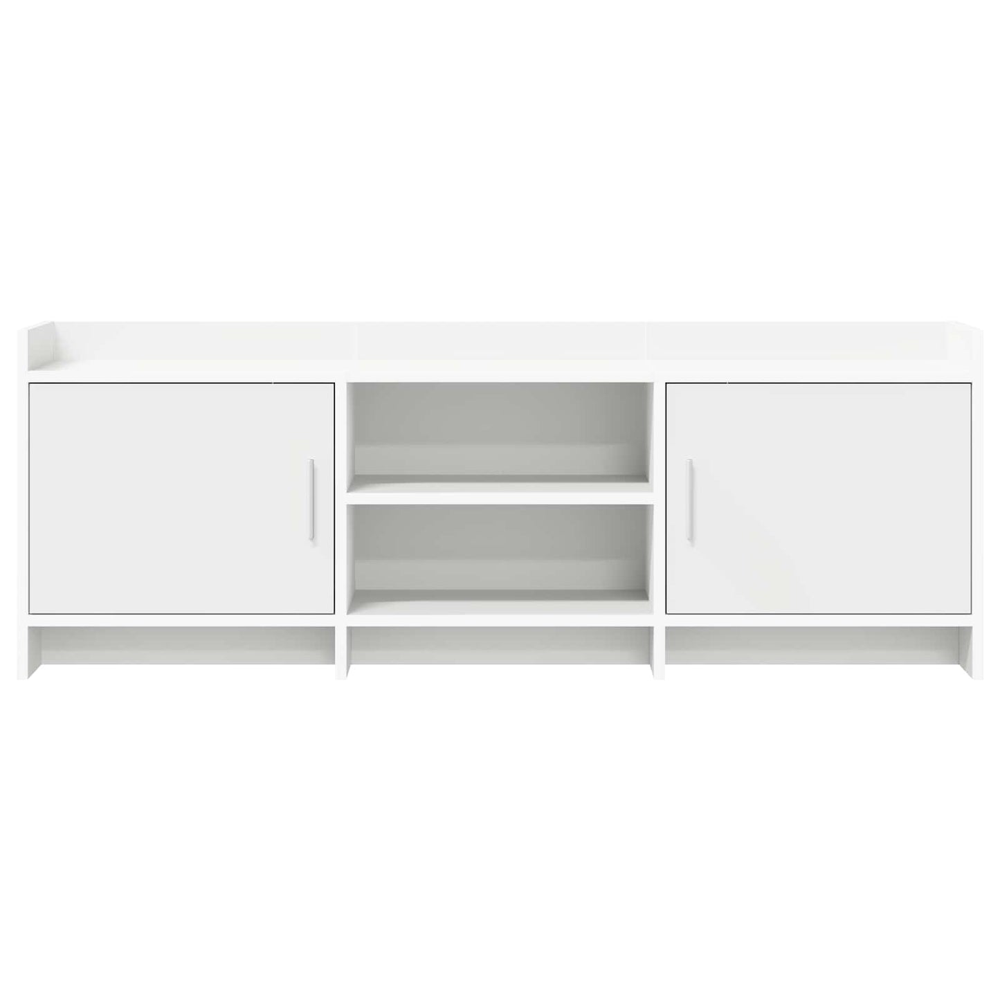 TV-skab 130 x 33 x 47 cm Hvid Konstrueret træ