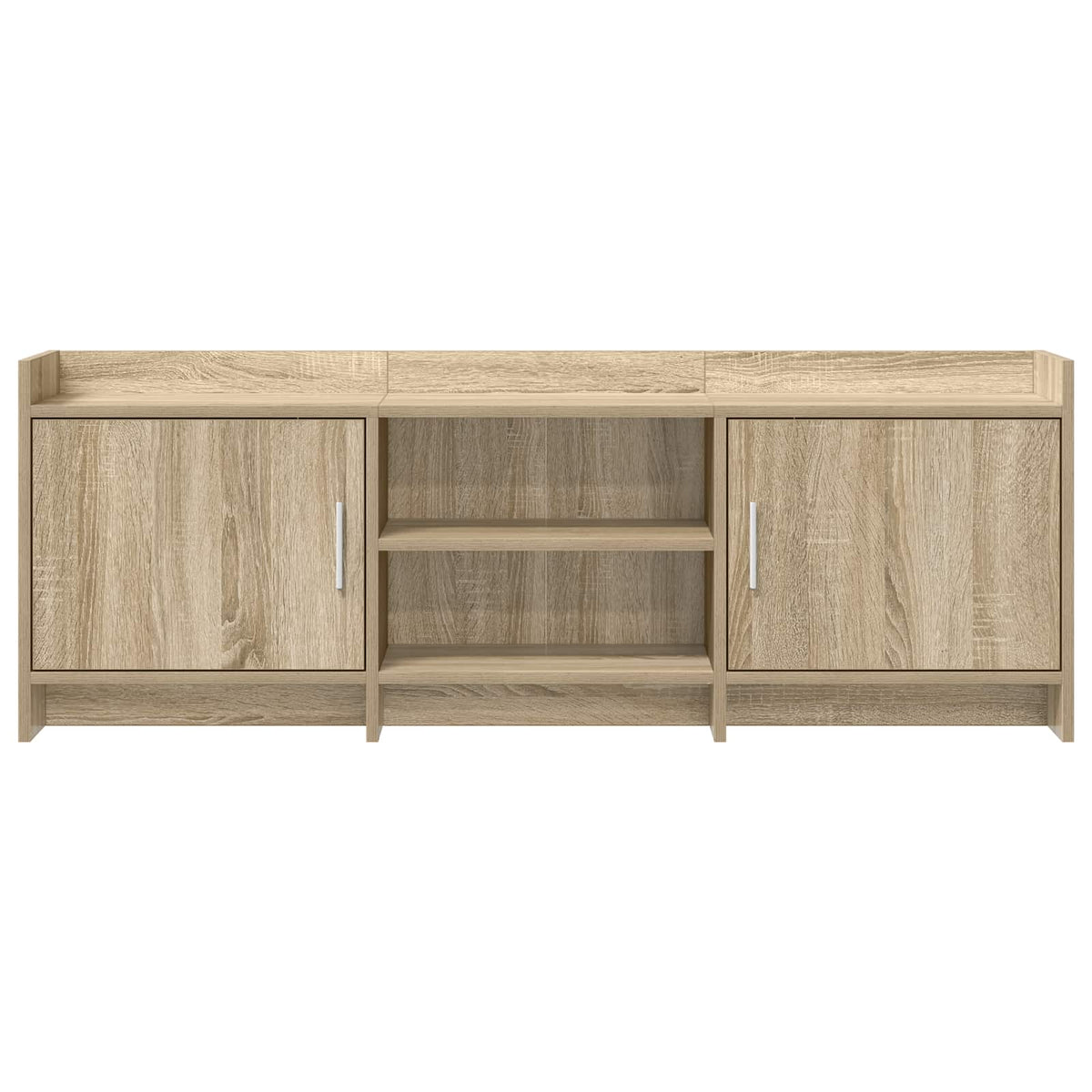 TV-skab 130 x 33 x 47 cm Sonoma-eg Konstrueret træ