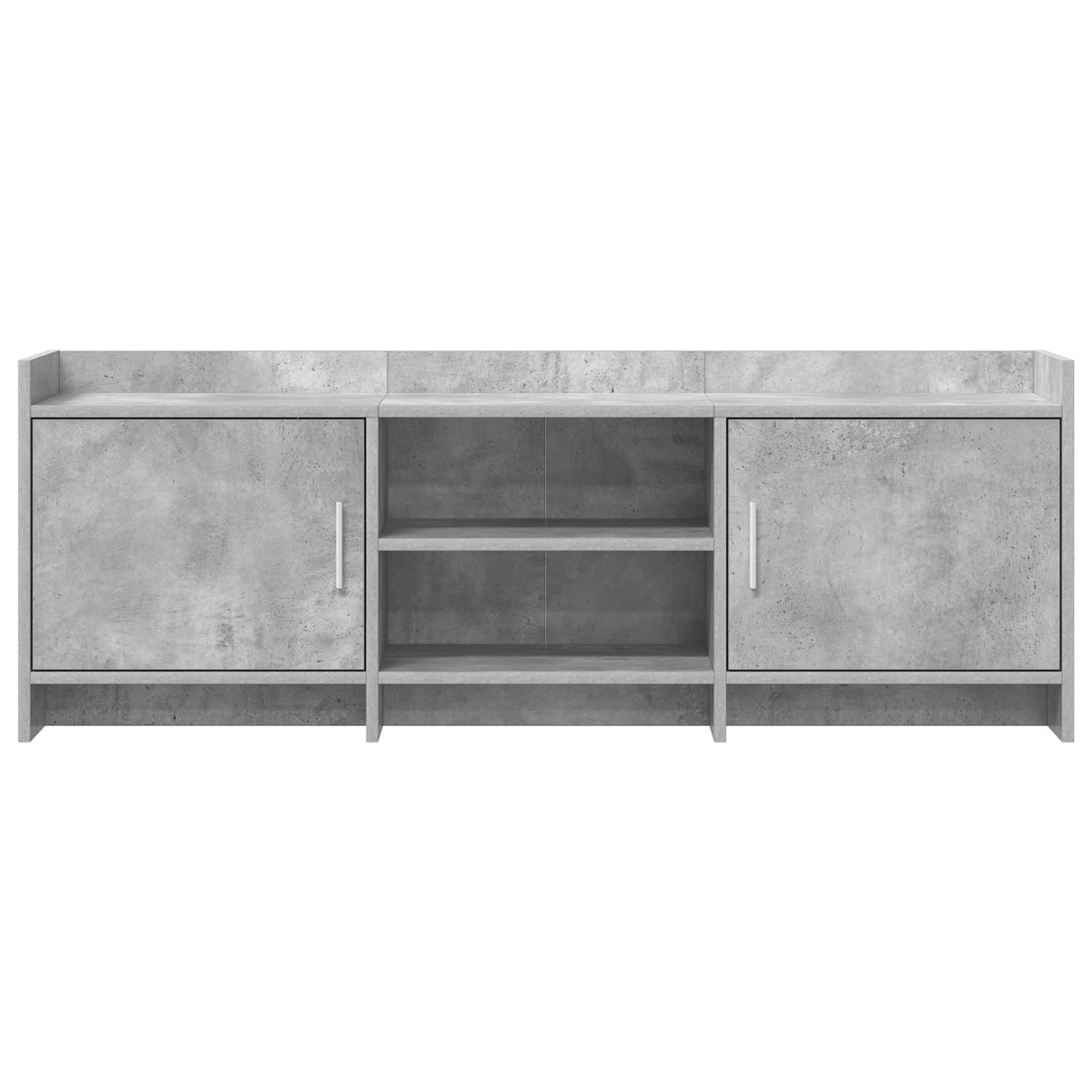 TV-skab 130 x 33 x 47 cm Betongrå Konstrueret træ