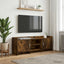 TV-skab 130 x 33 x 47 cm Røget eg Konstrueret træ
