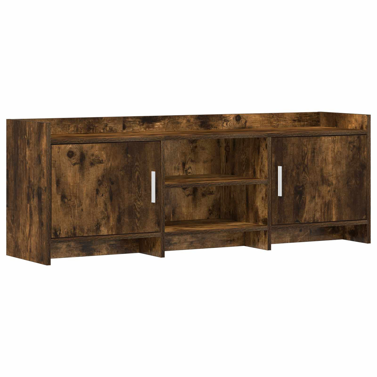TV-skab 130 x 33 x 47 cm Røget eg Konstrueret træ