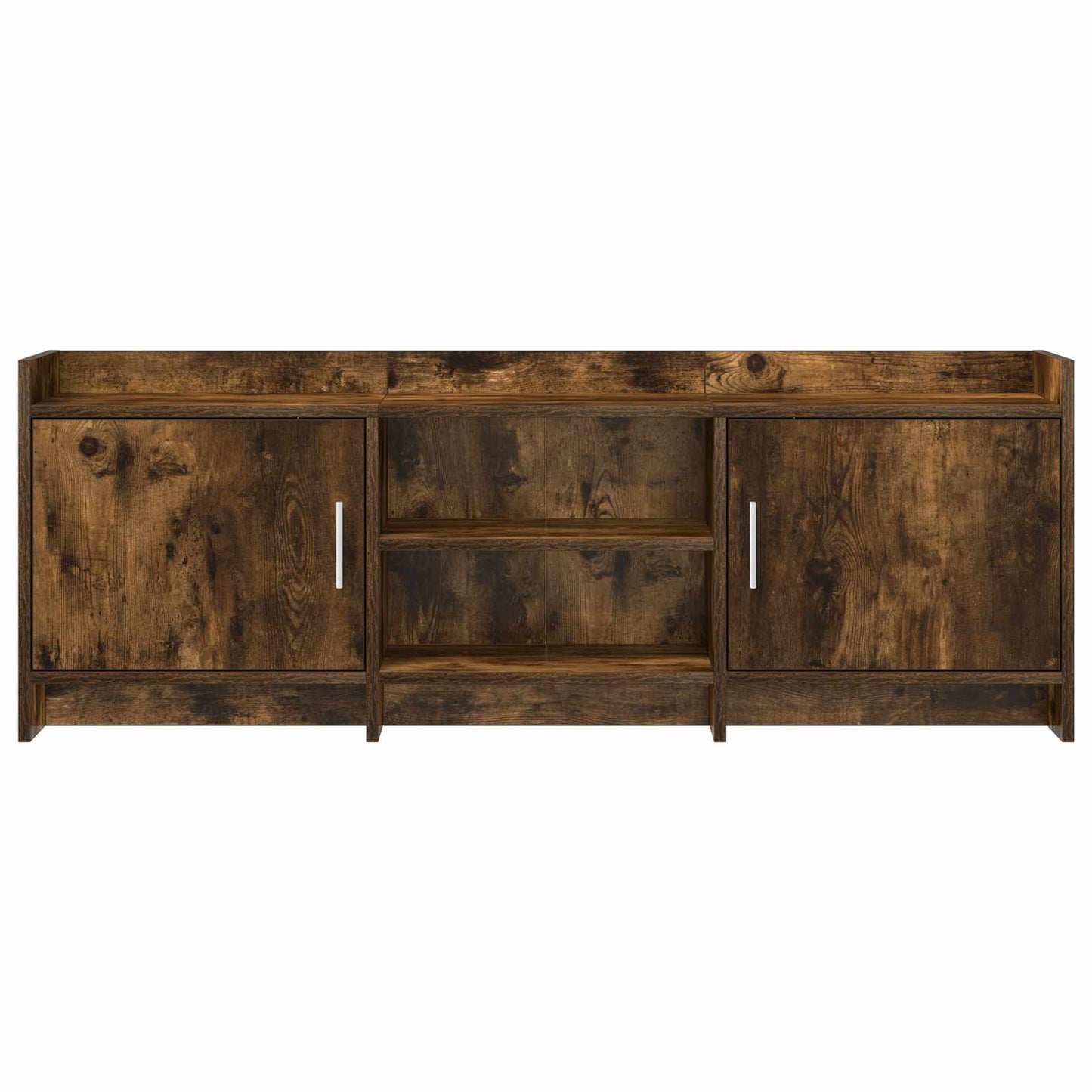 TV-skab 130 x 33 x 47 cm Røget eg Konstrueret træ