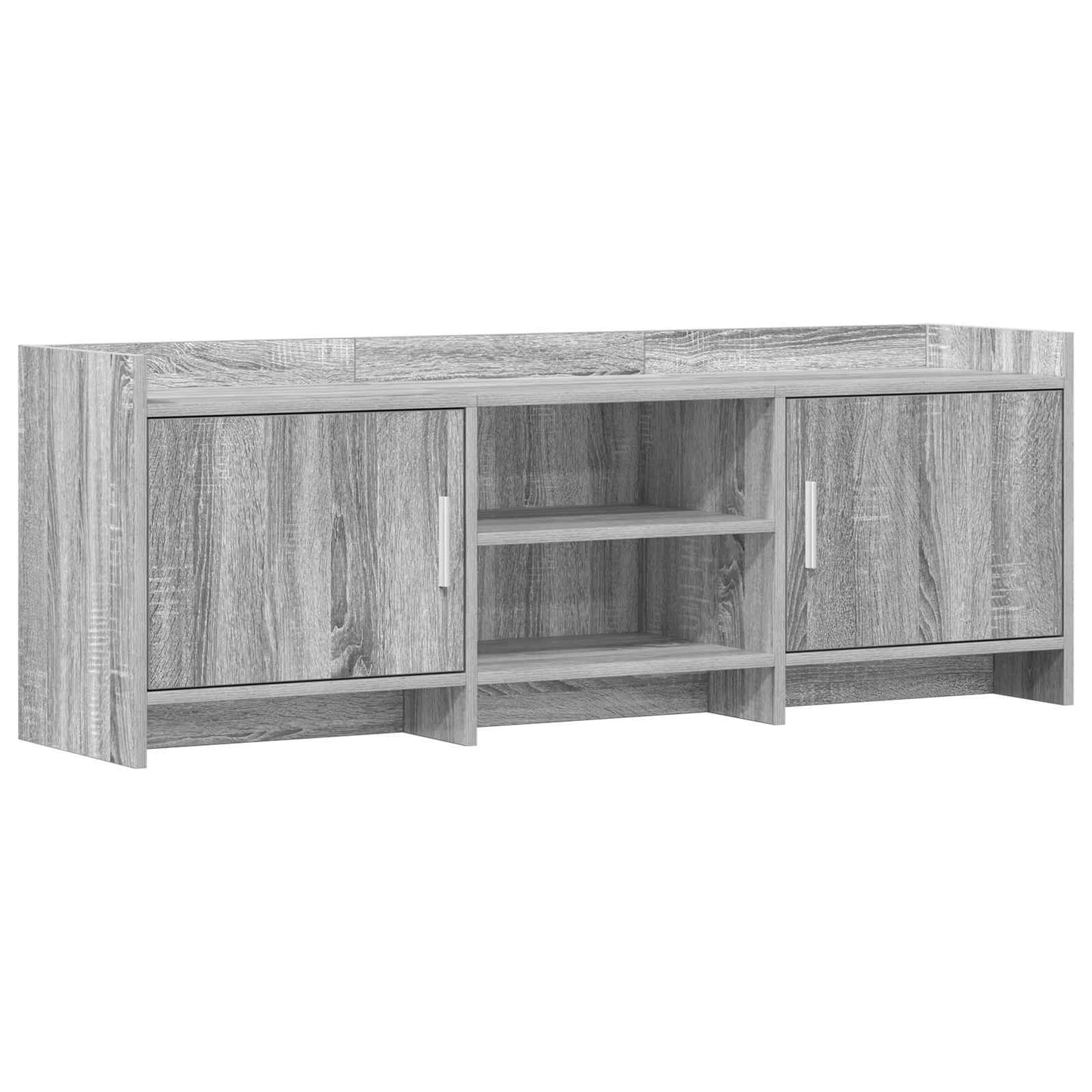 TV-skab 130 x 33 x 47 cm Grå Sonoma Konstrueret træ