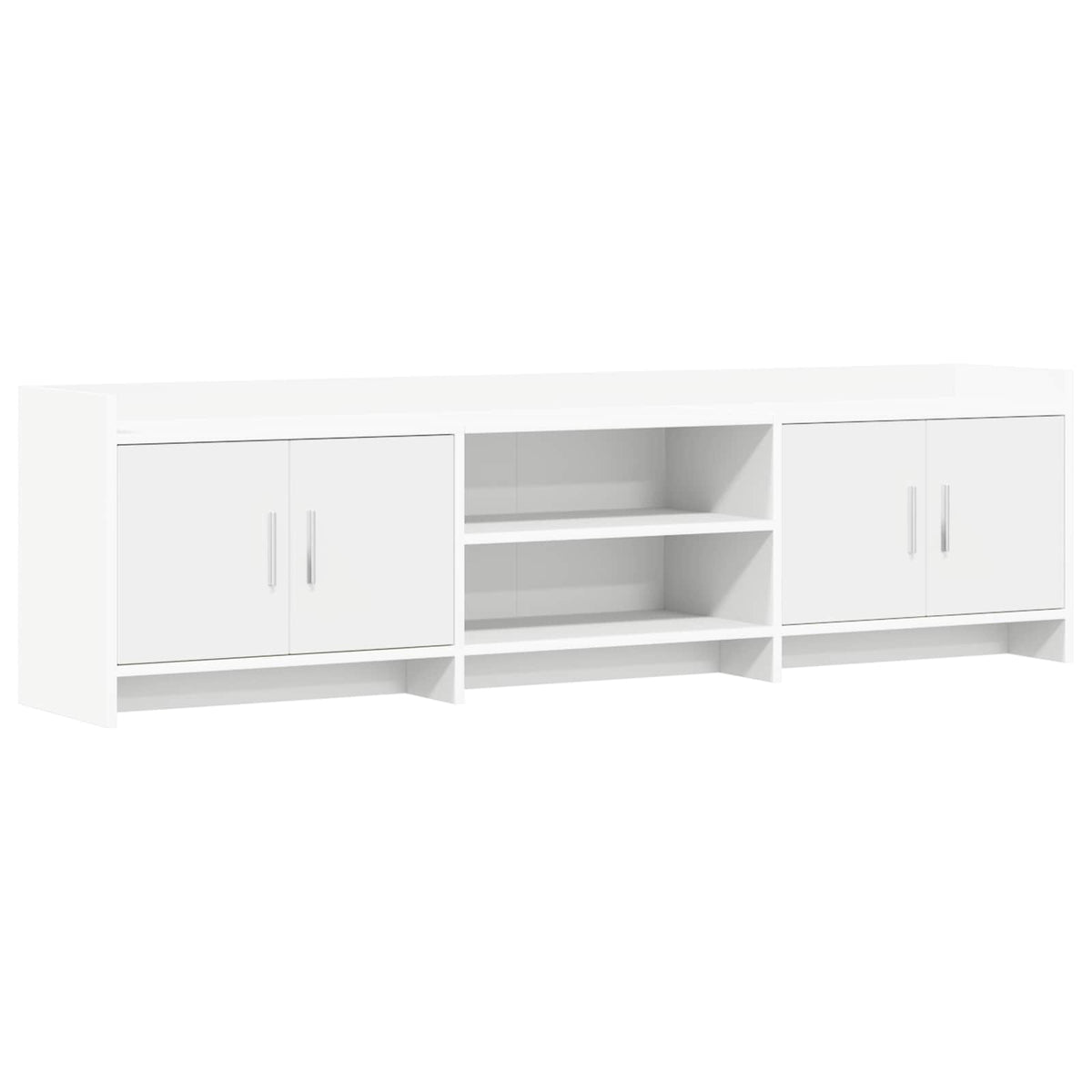 TV-skab 168 x 33 x 47 cm Hvid Konstrueret træ