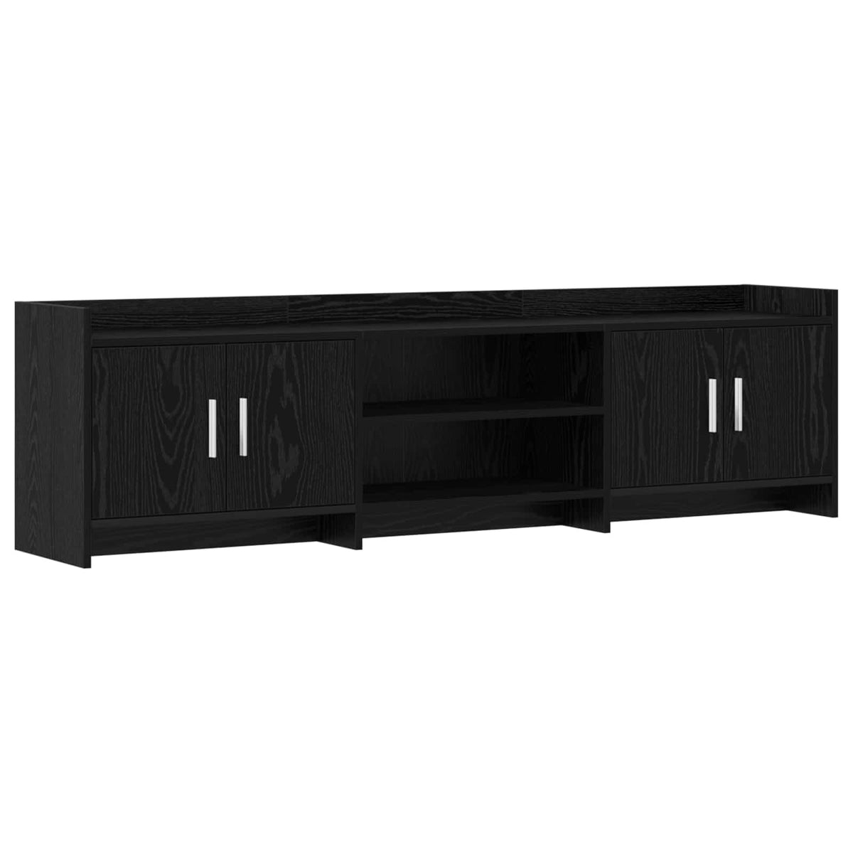 TV-skab 168 x 33 x 47 cm Sort eg Konstrueret træ