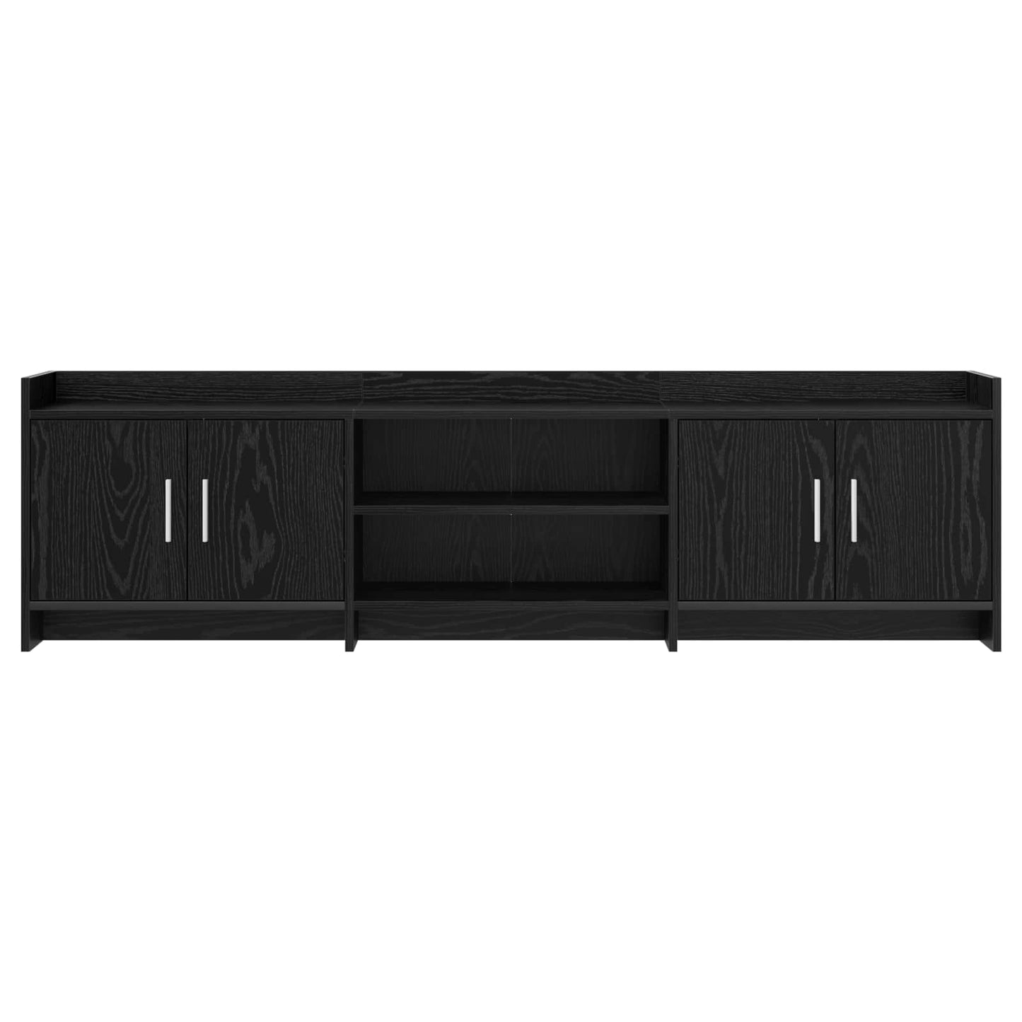 TV-skab 168 x 33 x 47 cm Sort eg Konstrueret træ