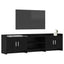 TV-skab 168 x 33 x 47 cm Sort eg Konstrueret træ