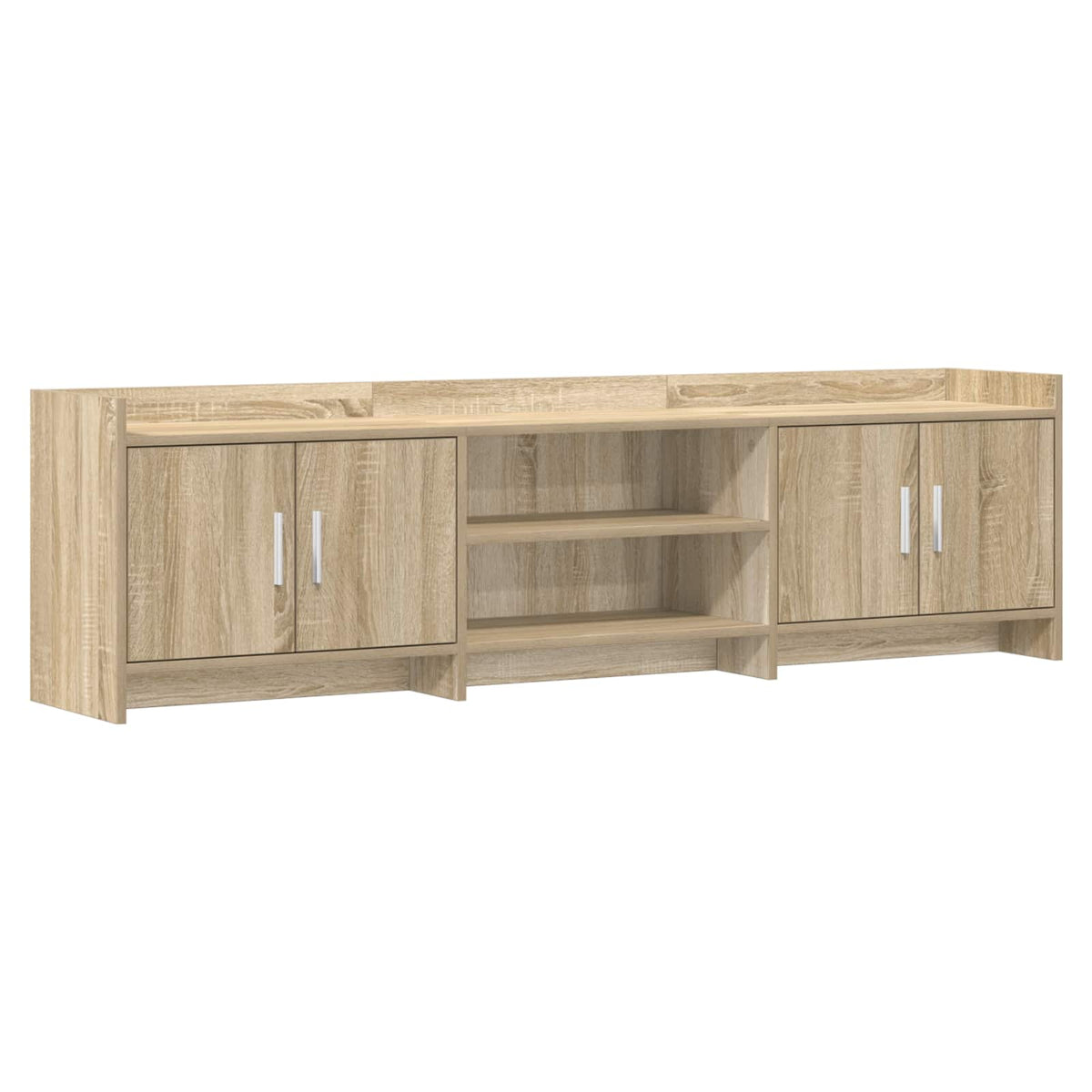 TV-skab 168 x 33 x 47 cm Sonoma-eg Konstrueret træ