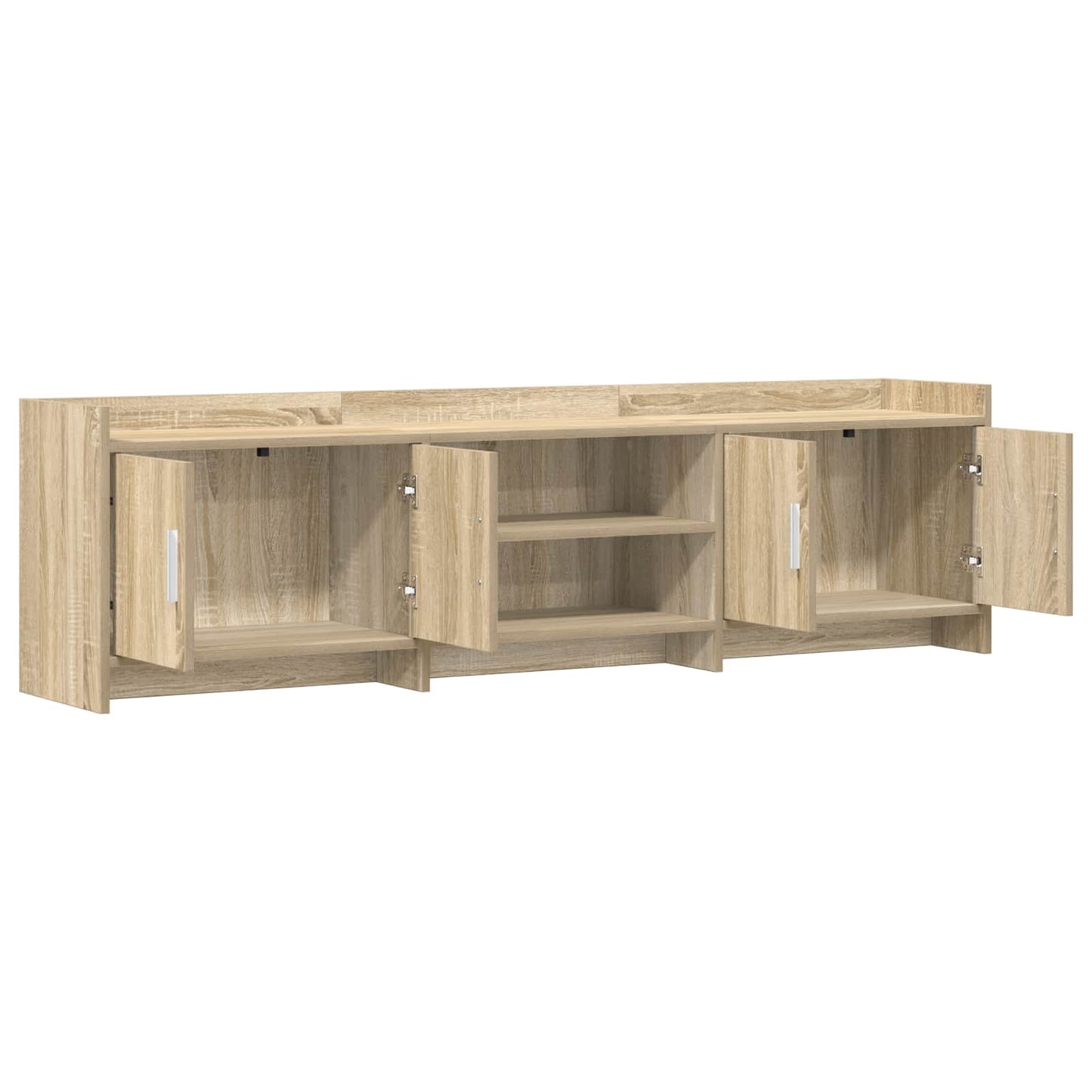 TV-skab 168 x 33 x 47 cm Sonoma-eg Konstrueret træ