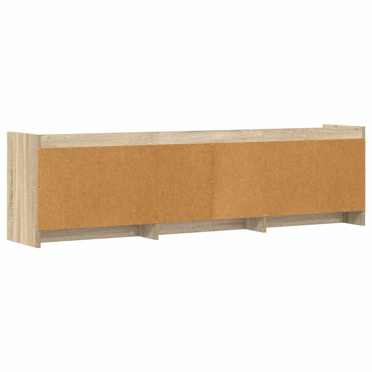 TV-skab 168 x 33 x 47 cm Sonoma-eg Konstrueret træ
