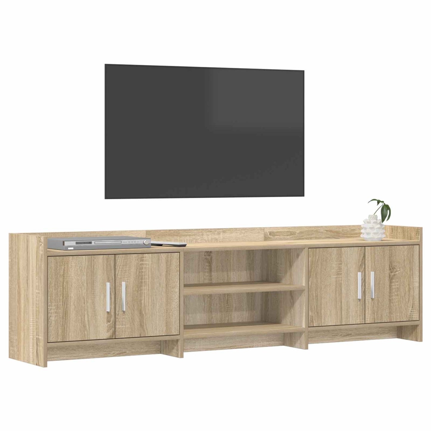 TV-skab 168 x 33 x 47 cm Sonoma-eg Konstrueret træ