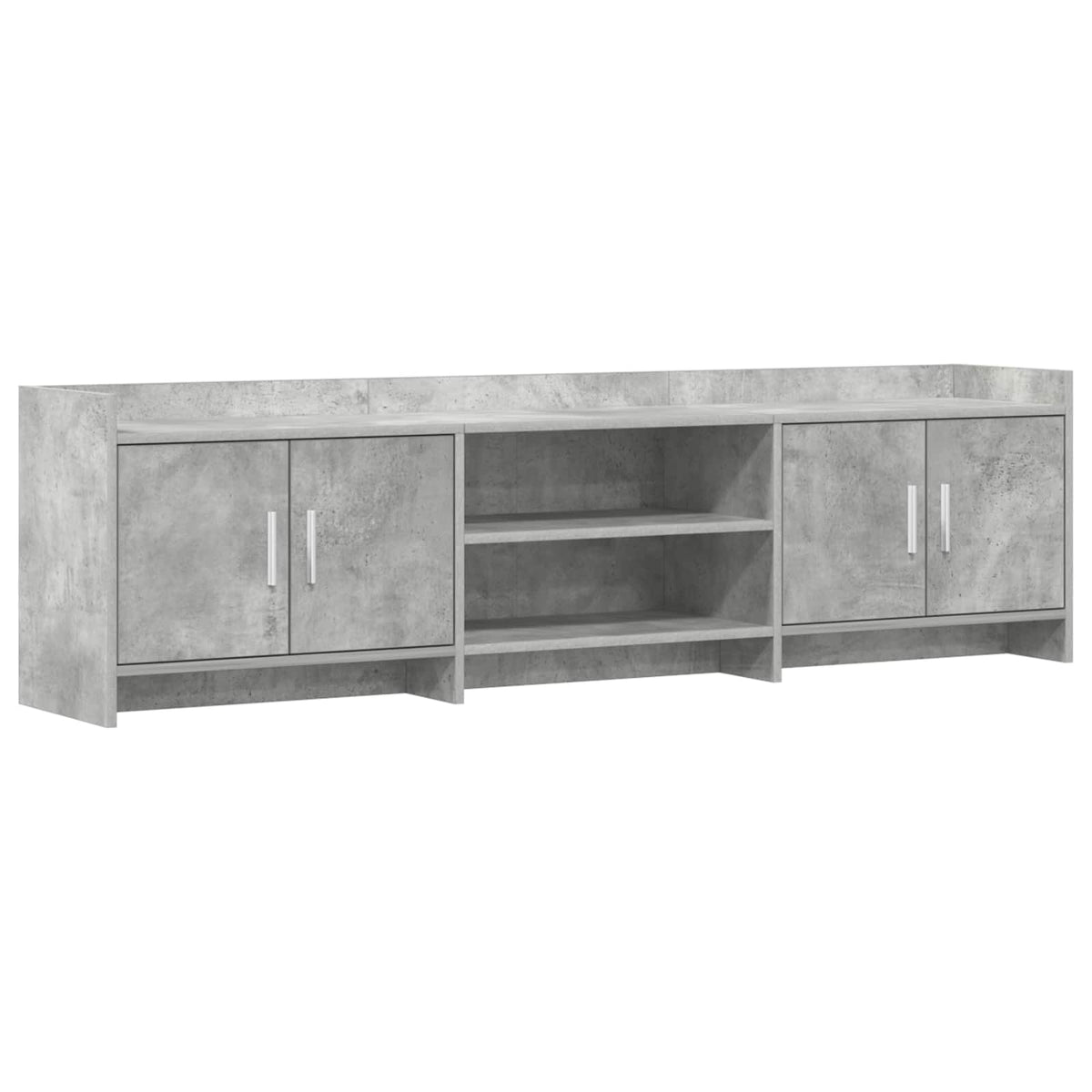 TV-skab 168 x 33 x 47 cm Betongrå Konstrueret træ