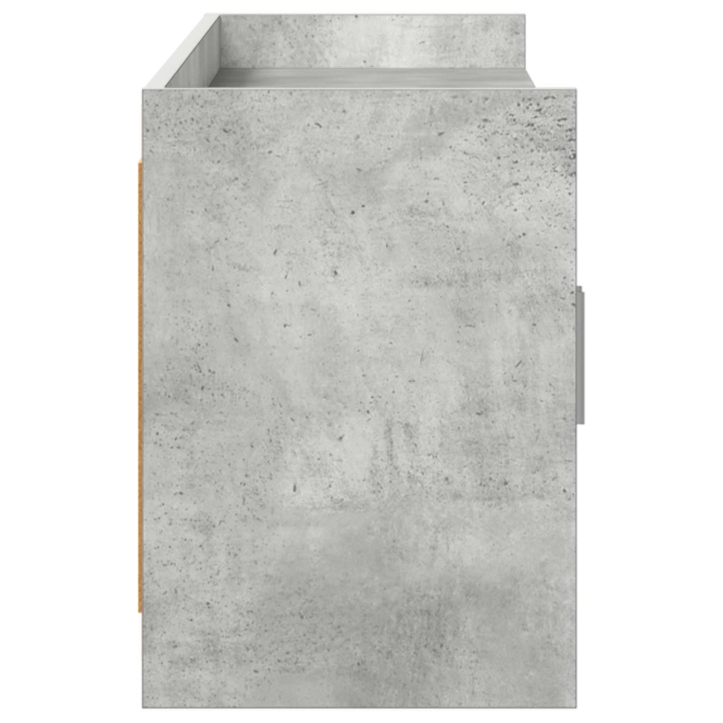 TV-skab 168 x 33 x 47 cm Betongrå Konstrueret træ