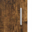 TV-skab 168 x 33 x 47 cm Røget eg Konstrueret træ