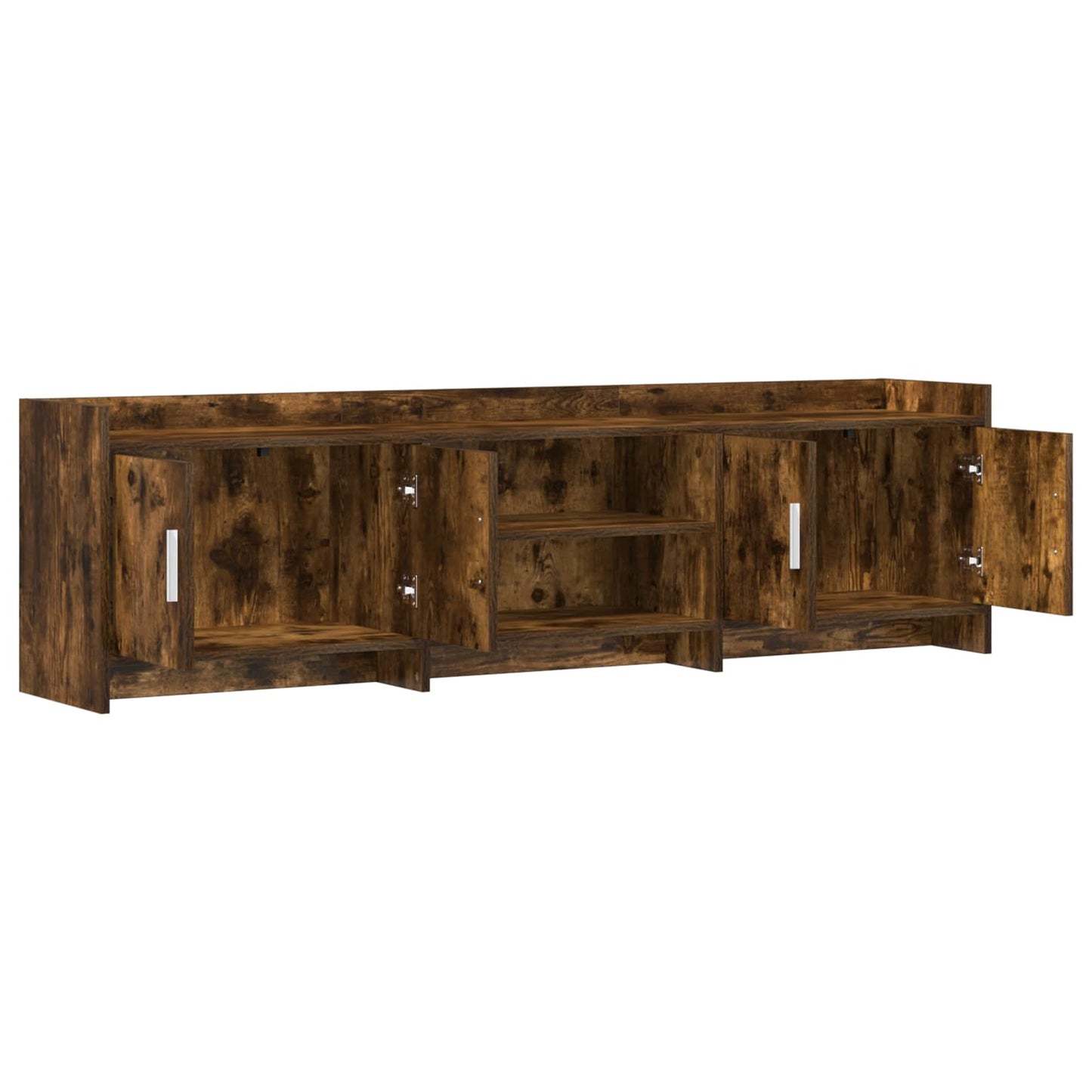 TV-skab 168 x 33 x 47 cm Røget eg Konstrueret træ