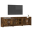 TV-skab 168 x 33 x 47 cm Røget eg Konstrueret træ