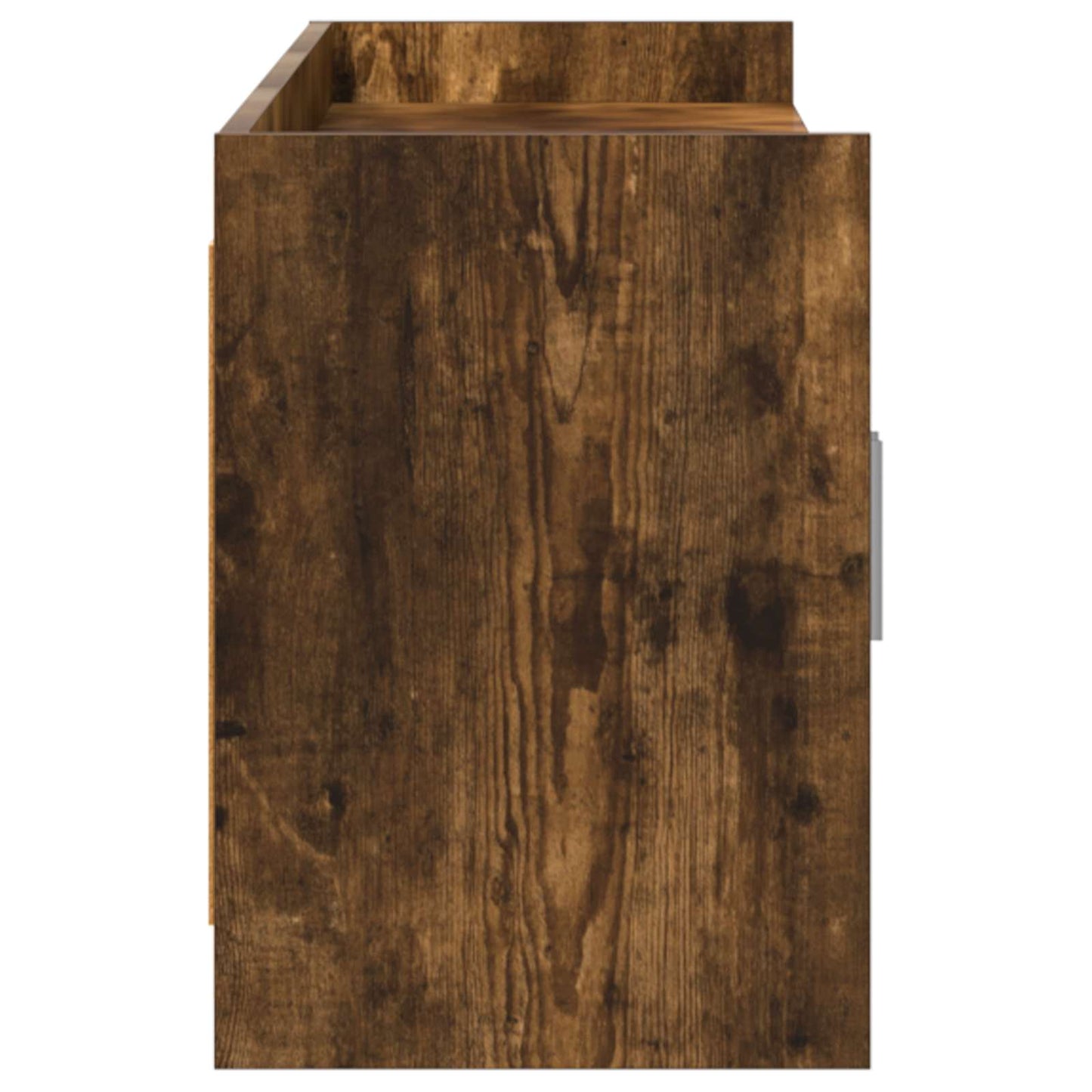 TV-skab 168 x 33 x 47 cm Røget eg Konstrueret træ