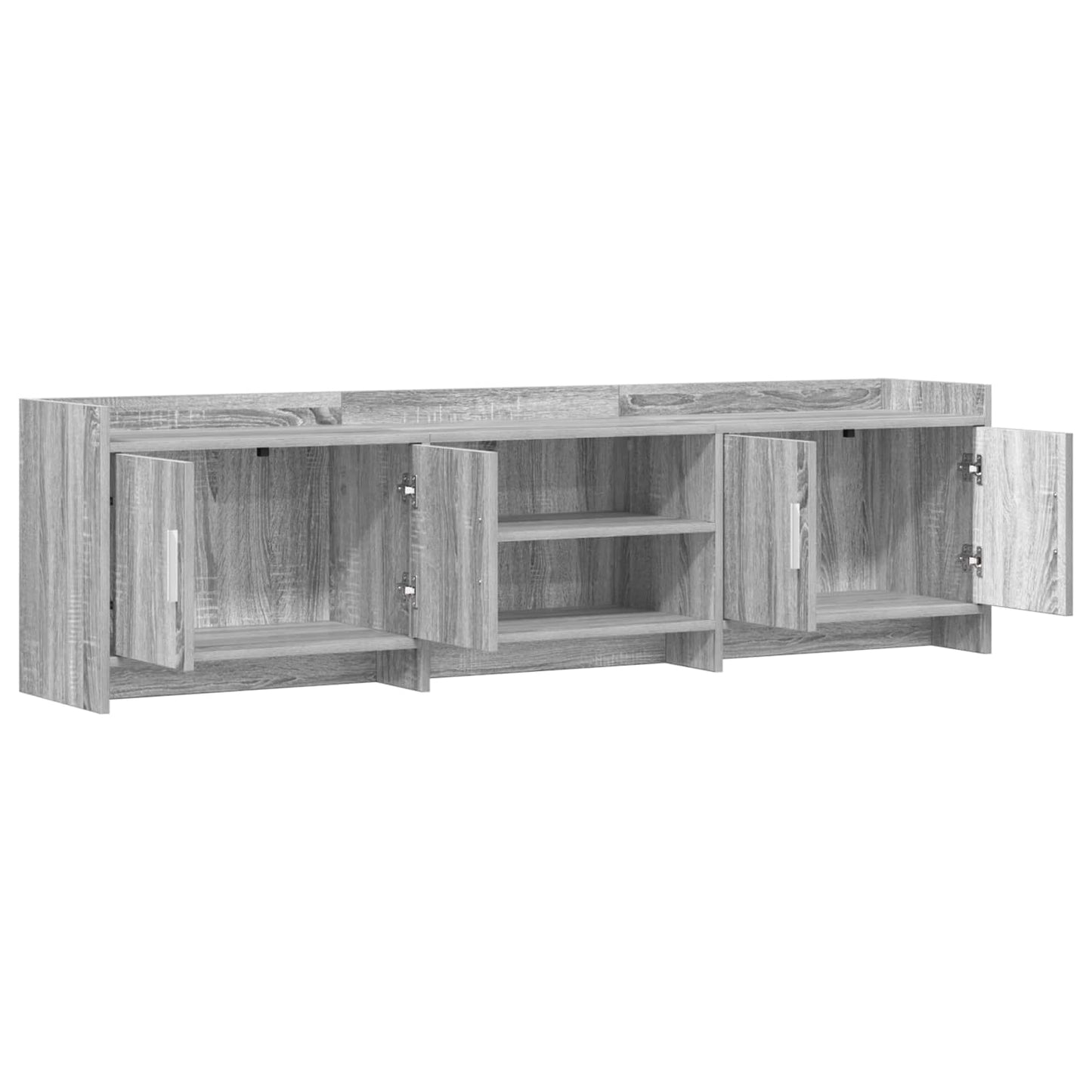 TV-skab 168 x 33 x 47 cm Grå Sonoma Konstrueret træ