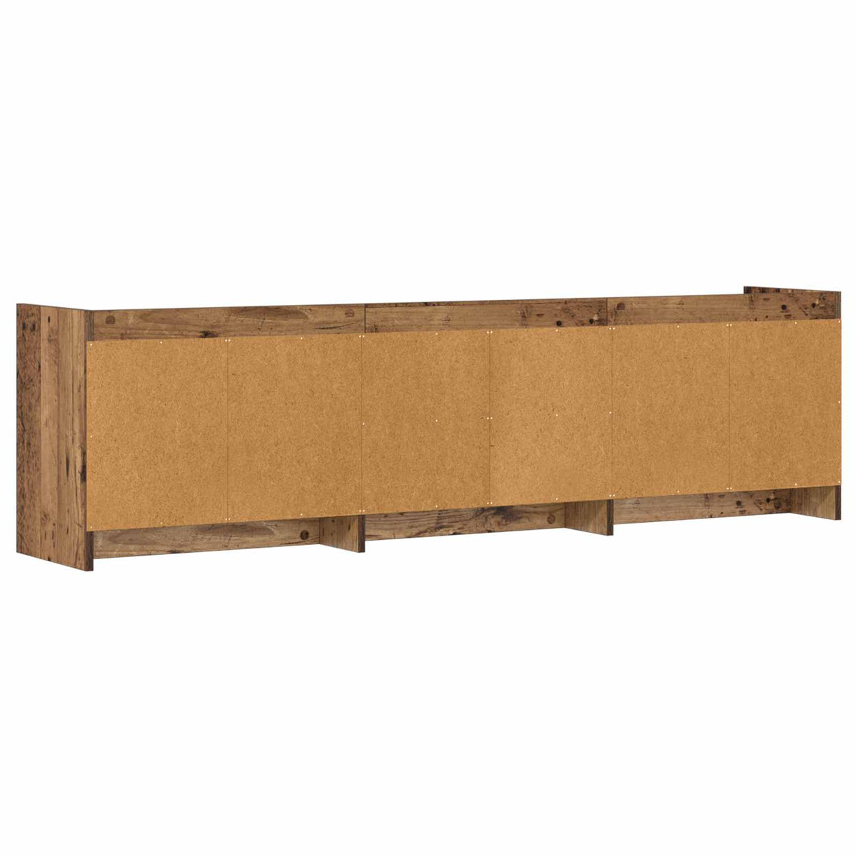 TV-skab 168 x 33 x 47 cm Gammelt træ Konstrueret træ
