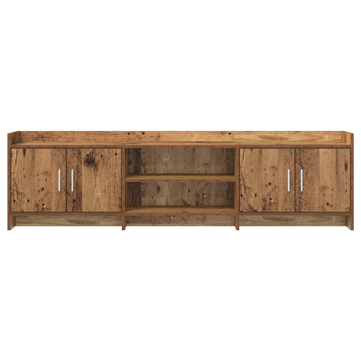 TV-skab 168 x 33 x 47 cm Gammelt træ Konstrueret træ