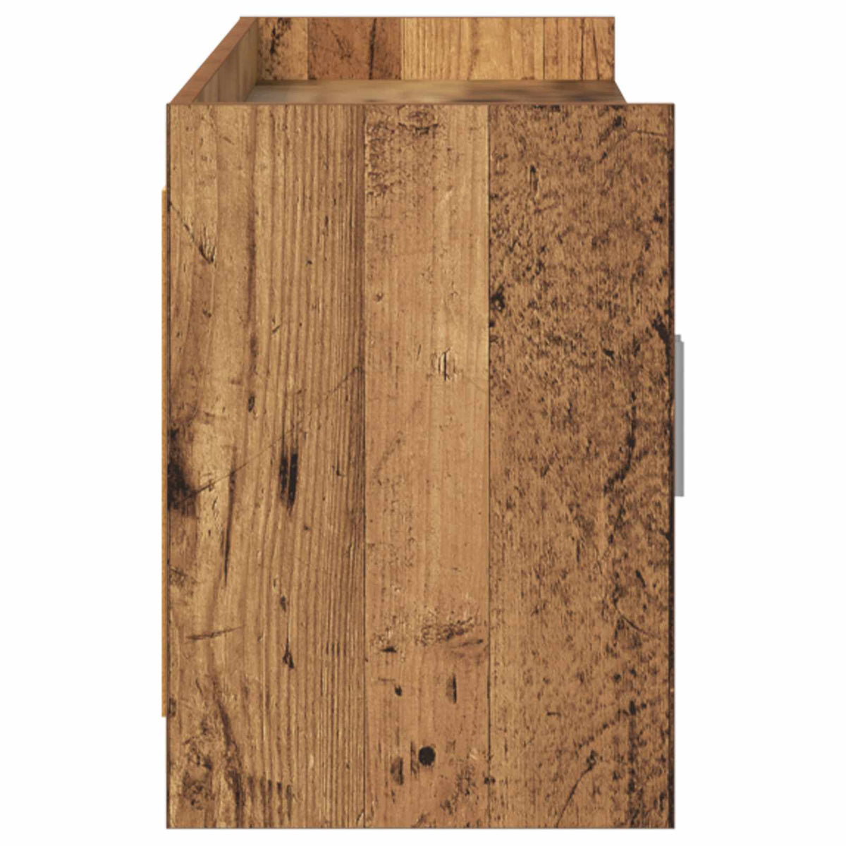 TV-skab 168 x 33 x 47 cm Gammelt træ Konstrueret træ