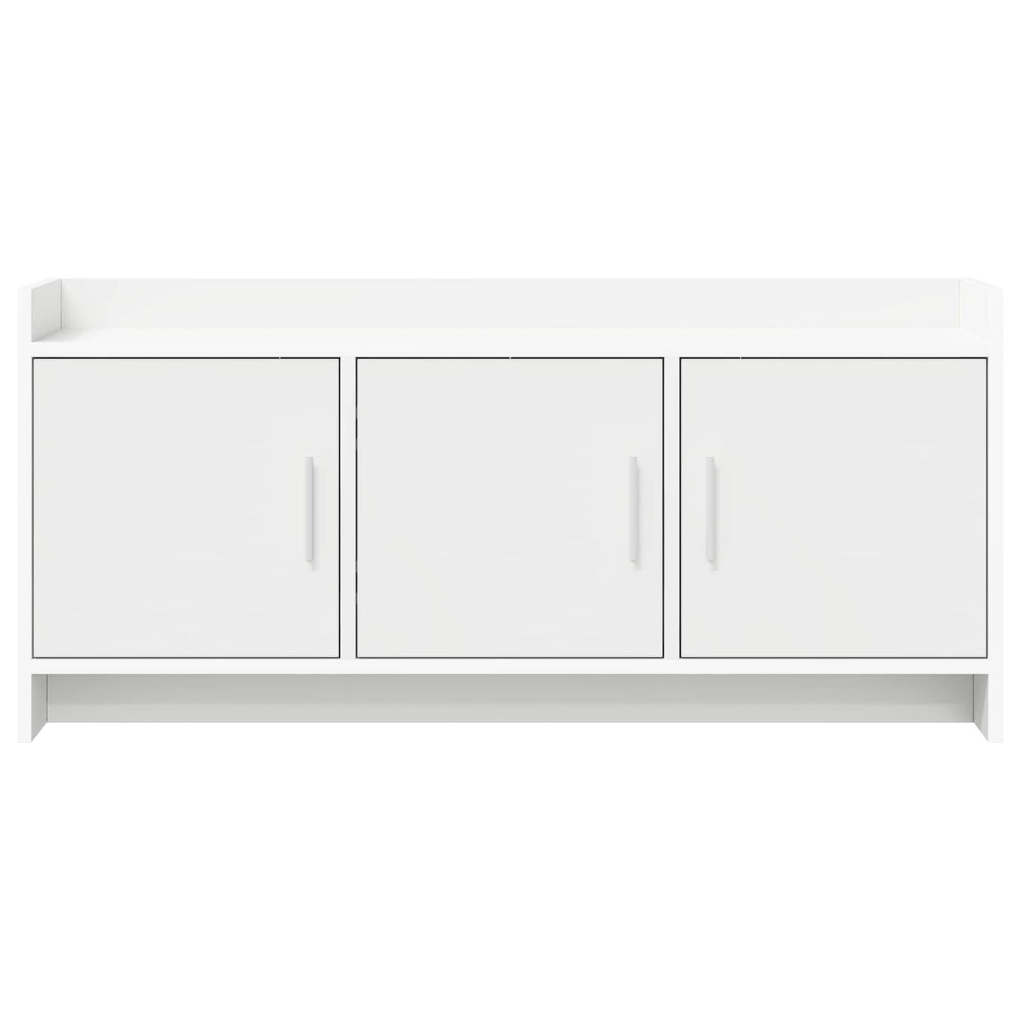 TV-skab 102 x 33 x 47 cm Hvid Konstrueret træ