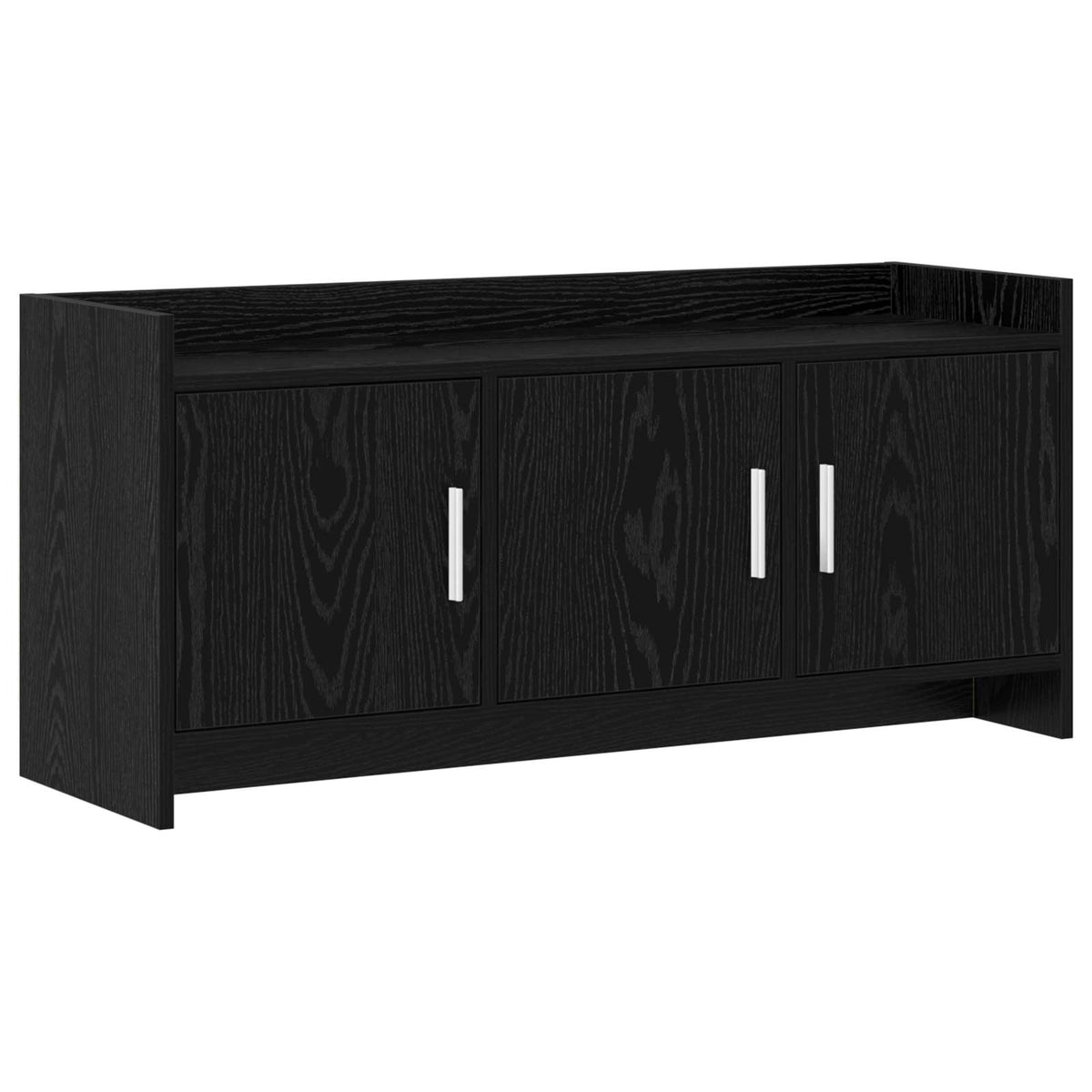 TV-skab 102 x 33 x 47 cm Sort eg Konstrueret træ