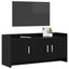 TV-skab 102 x 33 x 47 cm Sort eg Konstrueret træ
