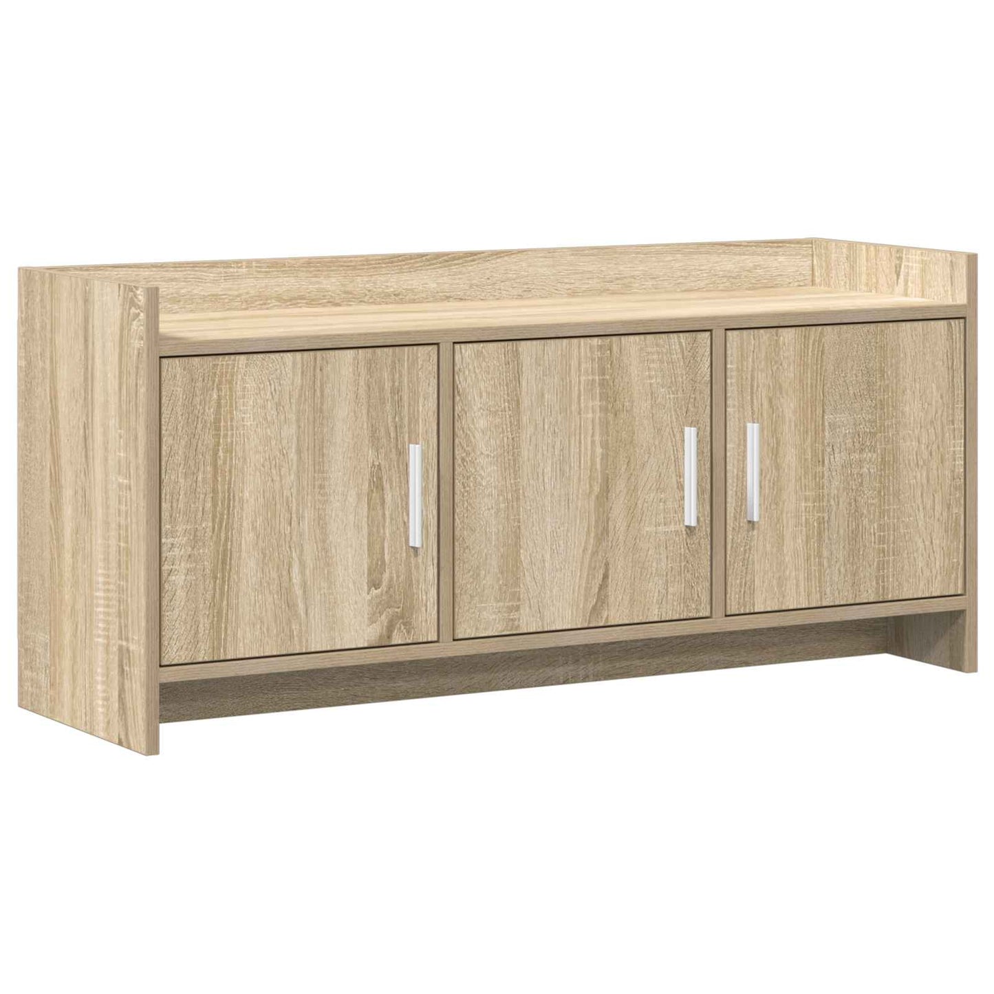TV-skab 102 x 33 x 47 cm Sonoma-eg Konstrueret træ