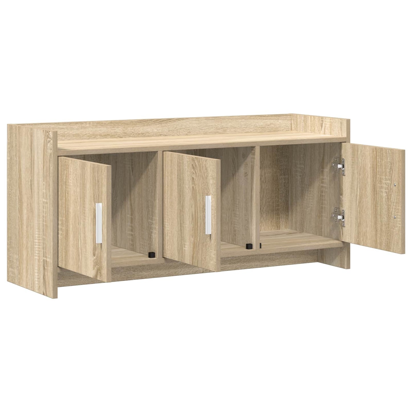 TV-skab 102 x 33 x 47 cm Sonoma-eg Konstrueret træ