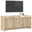 TV-skab 102 x 33 x 47 cm Sonoma-eg Konstrueret træ