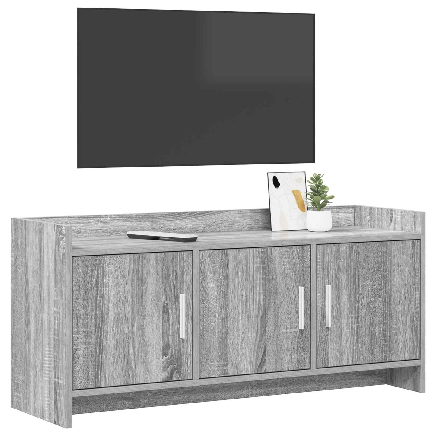 TV-skab 102 x 33 x 47 cm Grå Sonoma Konstrueret træ