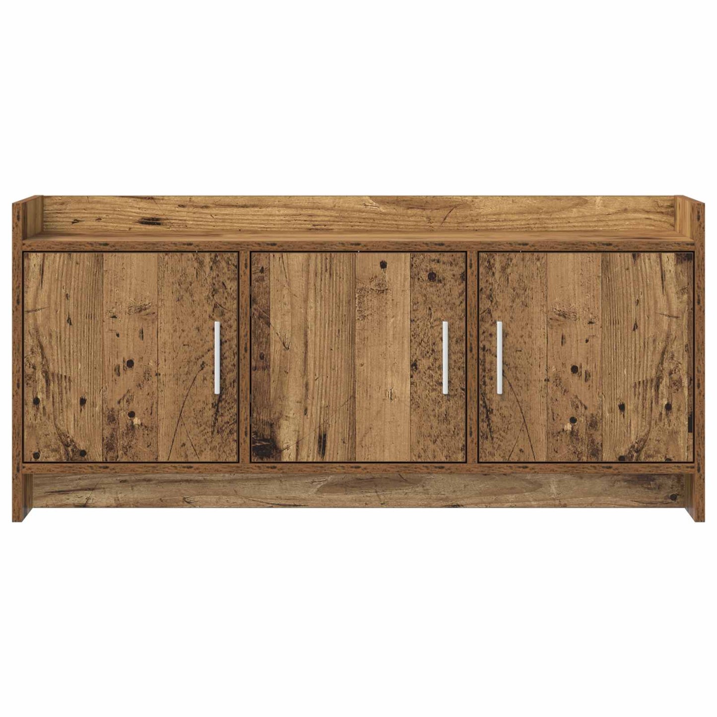 TV-skab 102 x 33 x 47 cm Gammelt træ Konstrueret træ