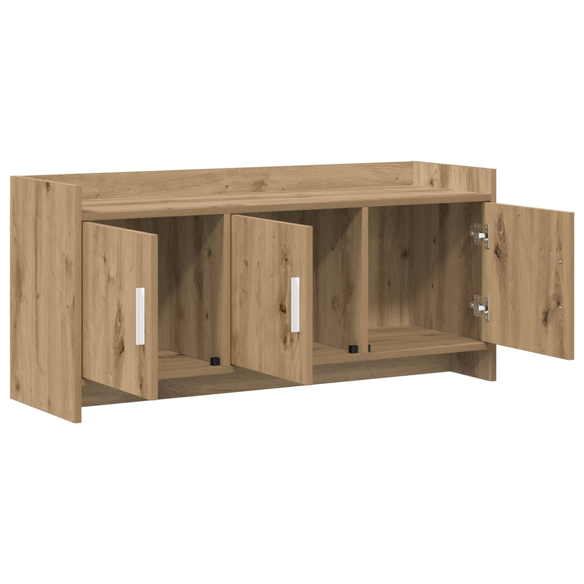 TV-skab 102 x 33 x 47 cm Artisan-eg Konstrueret træ
