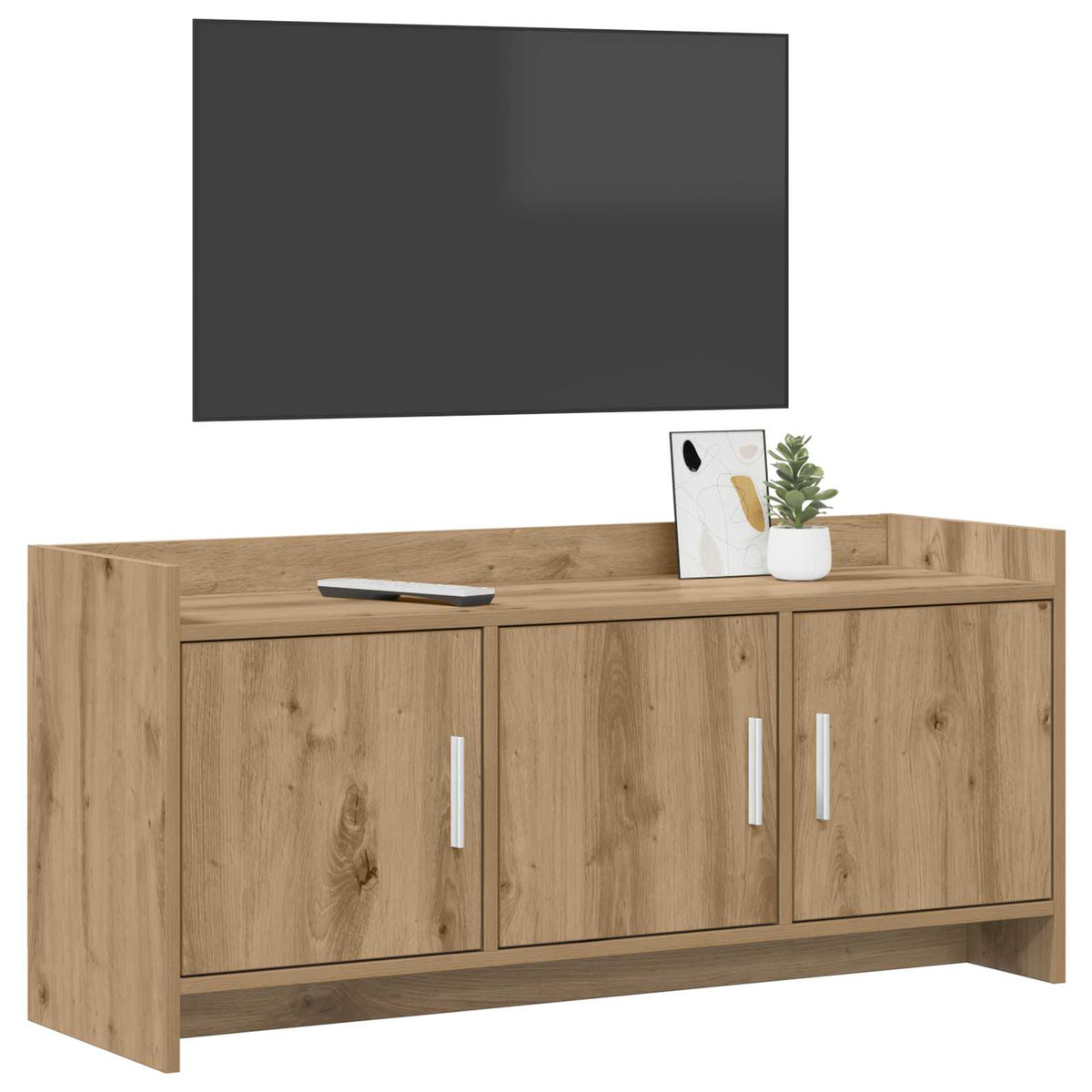 TV-skab 102 x 33 x 47 cm Artisan-eg Konstrueret træ